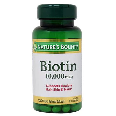 BIOTIN CAP 10000 MCG NATURES BOUNTY