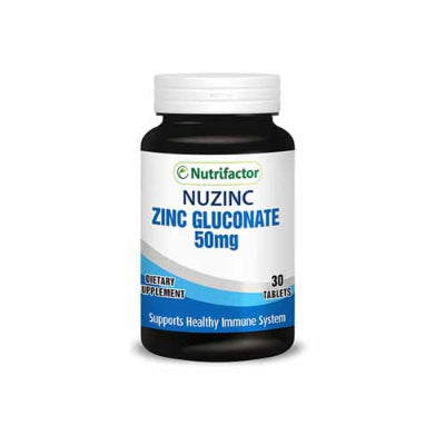 NUTRIFACTOR NUZINC TAB 50MG