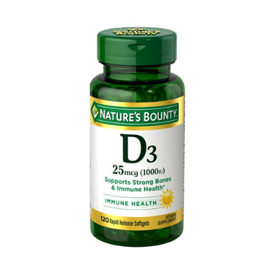 D3 VITAMIN 1000IU 25MCG TAB 120S