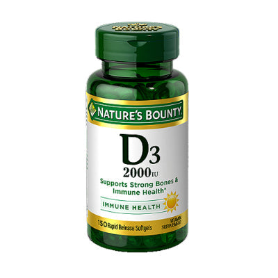 D3 NATURES BOUNTY 5MCG (2000IU)