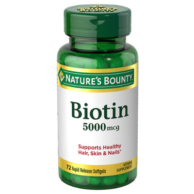 BIOTIN TAB 5000MG NATURES BOUNTY 150S