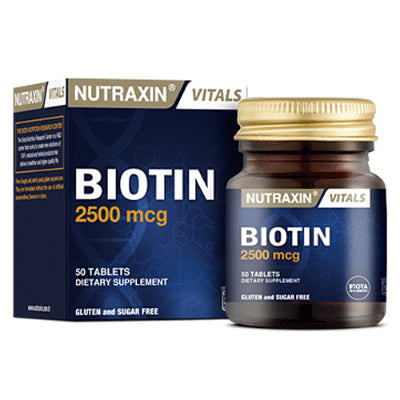 BIOTIN 2500MCG TAB (NUTRAXIN)