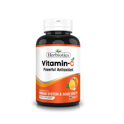 HERBIOTICS VITAMIN C TAB 60S