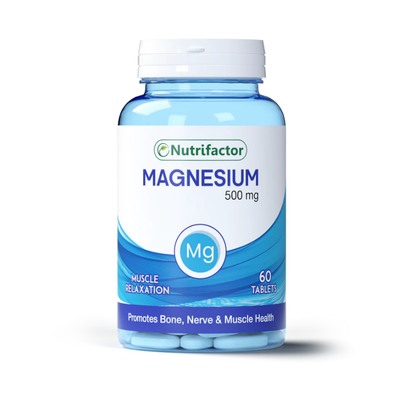 NUTRIFACTOR MAGNESIUM 500MG TAB 60S