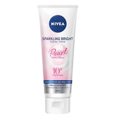 NIVEA FACE WASH 100ML SPARKLING BRIGHT