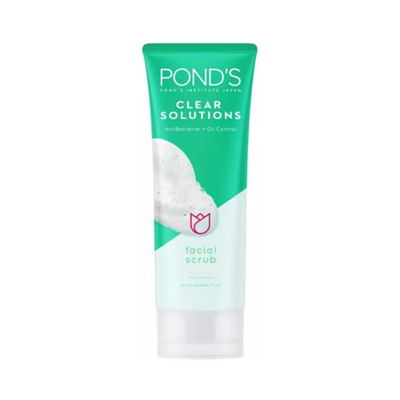 PONDS FACIAL SCRUB 100GM CLEAR SOLUTIONS