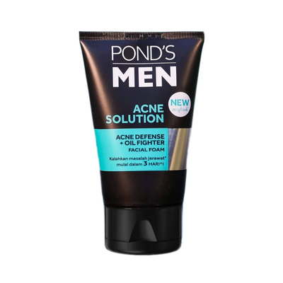 PONDS MEN FACE WASH 100GM ACNE SOLUTION
