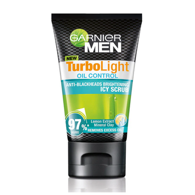 GARNIER MEN FACE WASH OIL CONTROL 100ML ICY SCRUB