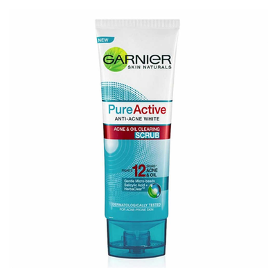 GARNIER SCRUB 100ML PURE ACTIVE