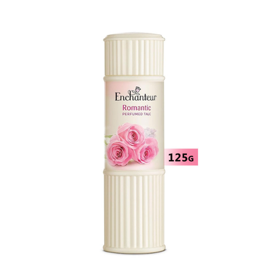 ENCHANTEUR TALCUM POWDER 125GM ROMANTIC