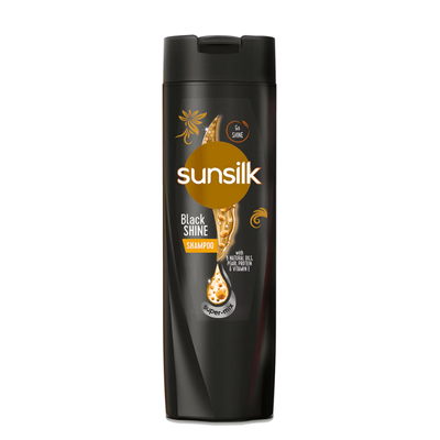 SUNSILK SHAMPOO 360ML BLACK SHINE