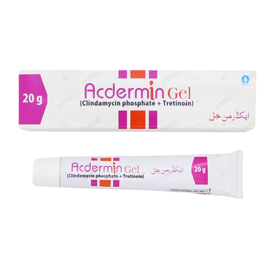 ACDERMIN GEL 1.2/0.025% 20GM