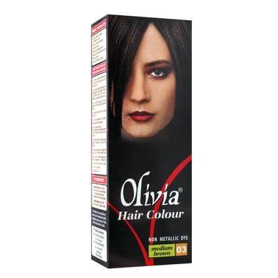 OLIVIA HAIR COLOR 3 MEDIUM BROWN