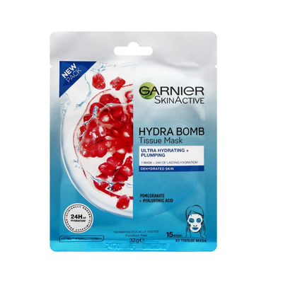 GARNIER FACE MASK HYDRA BOMB DEHYDRATED