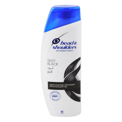 HEAD&SHOULDER SHAMPOO 360ML SILKY BLACK