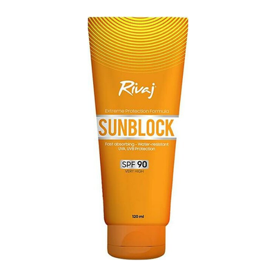 RIVAJ SUNBLOCK 120ML SPF90