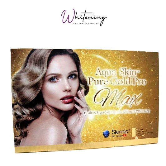 Aqua Skin Pure Gold pro Max skin whitening injection