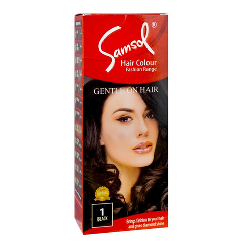 SAMSOL HAIR COLOR 1 BLACK