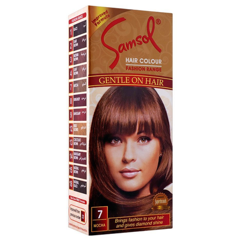 SAMSOL HAIR COLOR 7 MOCHA