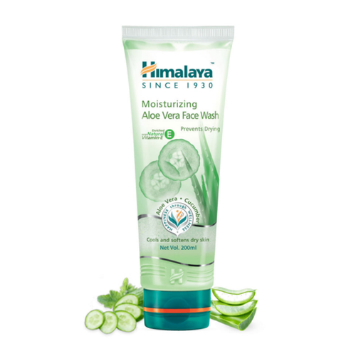 HIMALAYA FACE WASH 50ML ALOE VERA