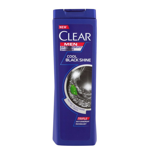 CLEAR SHAMPOO 380ML BLACK