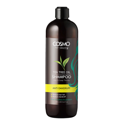 COSMO TEA TREE SHAMPOO 480ML ANTI DANDRUFF