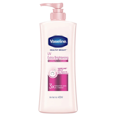 UV EXTRA BRIGHTENING VASELINE LOTION 400-ML