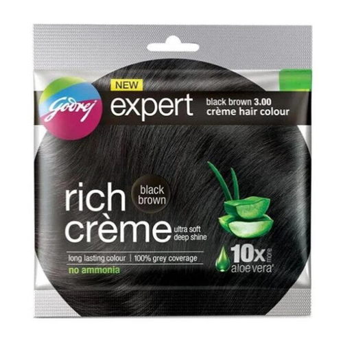 GODREJ HAIR COLOR 3.00 BLACK BROWN