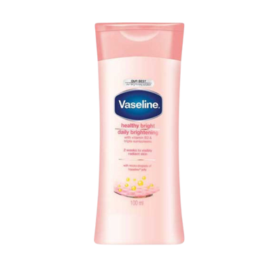 VASELINE LOTION 100ML HEATHY BRIGHT