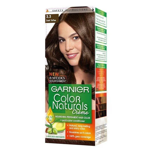 GARNIER COLOR 3.3 TOFEE BROWN BLACK