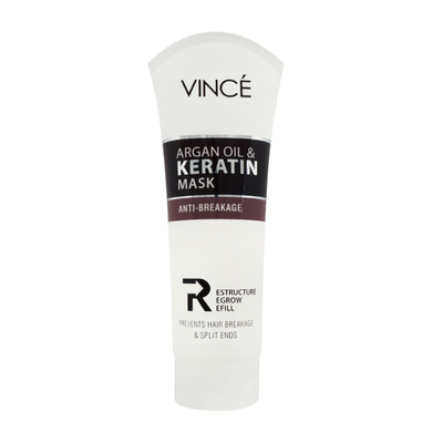 VINCE ARGAN OIL&KERATIN MASK 200ML ANTI BREAKAGE