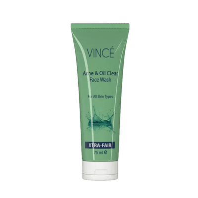 VINCE FACE WASH 75ML ACNE & OIL CLEAR