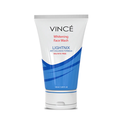 VINCE FACE WASH WHITENING 120ML