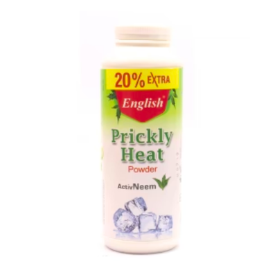 ENGLISH PRICKLY HEAT POWDER NEEM MEDIUM