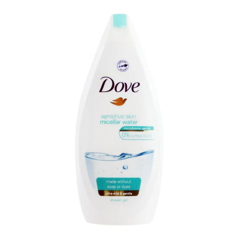 DOVE SHOWER GEL 500ML SENSITIVE MICELLAR WATER