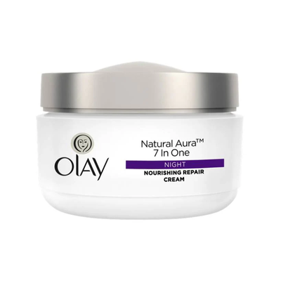 OLAY NIGHT CREAM 50GM NATURAL AURA