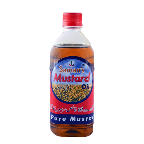 SAMANS MUSTARD OIL 250ML BOTTLE