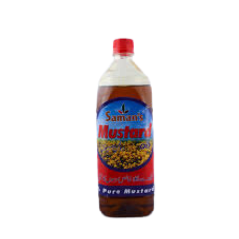 SAMANS MUSTARD OIL 1000ML BOTTLE