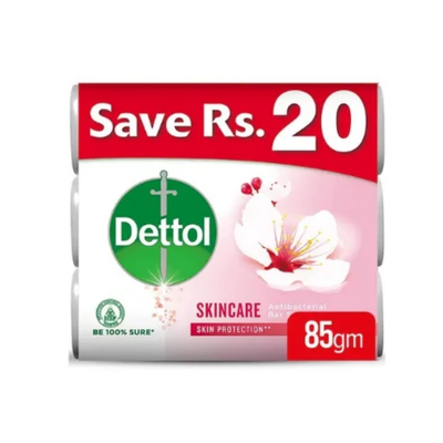 DETTOL SOAP 3PCS BUNDLE PACK 80GM SKINCARE