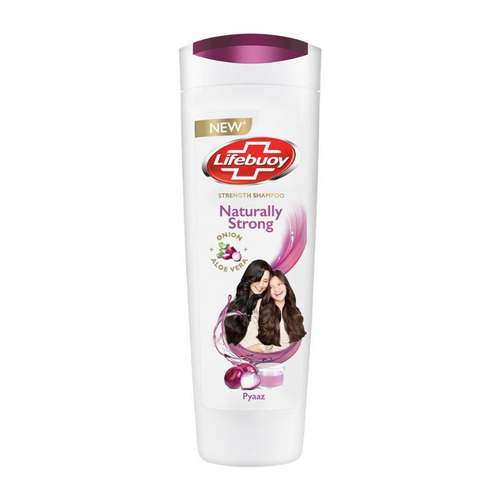 LIFEBUOY SHAMPOO 370ML NATURALLY STRONG PINK