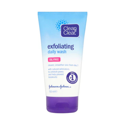 CLEAN&CLEAR SCRUB 150‑ML EXFOLIATING