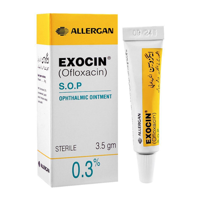 EXOCIN OINTMENT EYE 0.3% 3.5GM