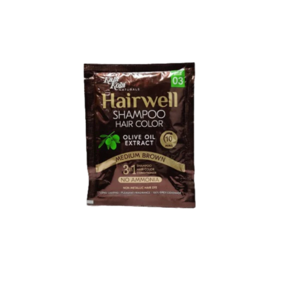 KALA KOLA SHAMPO HAIR COLOUR 03 MEDIUM BROWN