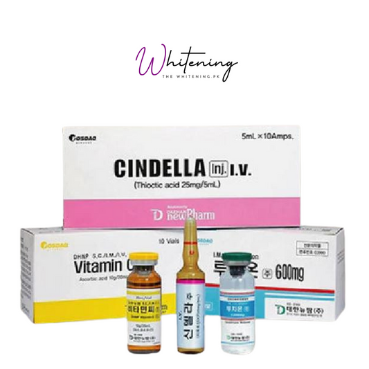 Cindella Korea Whitening Injection - Ascorbic Acid Vitamin C | 10 Session