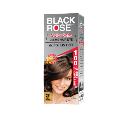 BLACK ROSE COLOUR SAFE LIGHT BROWN 39