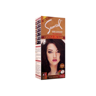 SAMSOL HAIR COLOR 41 MEDIUM BROWN