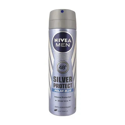 NIVEA MEN BODY SPRAY SILIVER POLAR BLUE