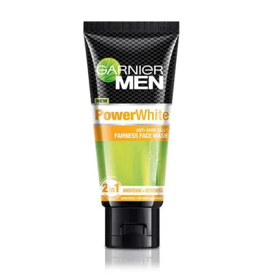 GARNIER MEN FACE WASH 50ML POWER WHITE