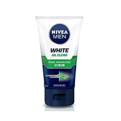 NIVEA MEN FACE SCRUB 100ML CLEAR EFFECT
