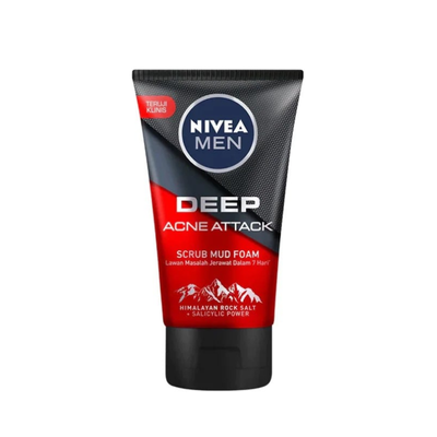 NIVEA MEN FACE WASH 100GM ACNE OIL CLEAR